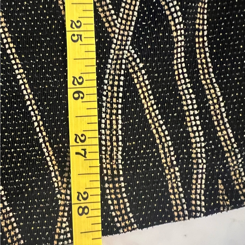 Vintage Joseph Ribkoff Blazer Cardigan Jacket Black/Gold Size US 12 EUC - Picture 3 of 8